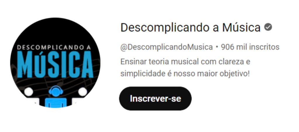 Canal Descomplicando a Música